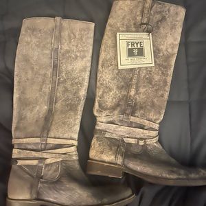 Frye Shirley Riding Boots NWT